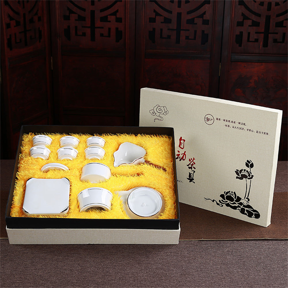 Lucky Graphite Semi Automatic Tea Set