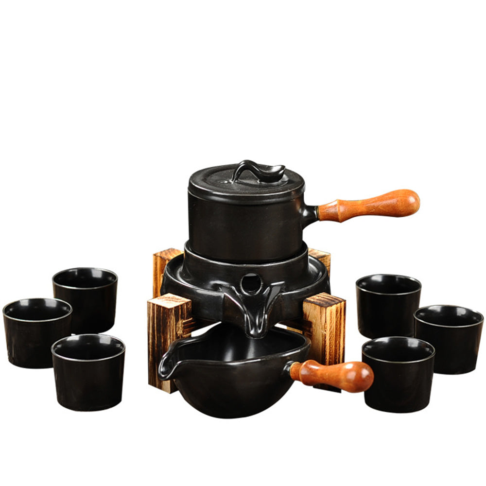 Lucky Graphite Semi Automatic Tea Set