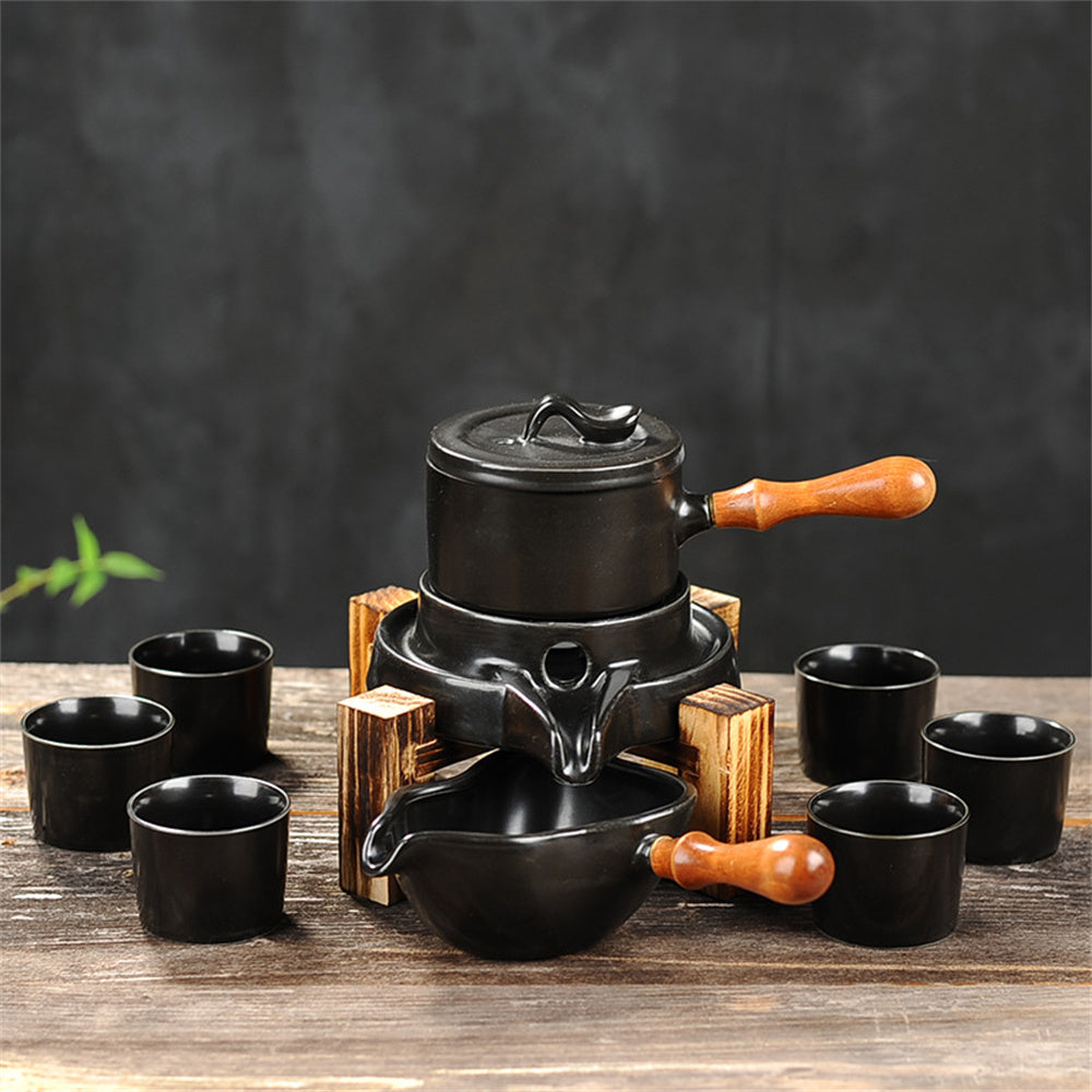 Lucky Graphite Semi Automatic Tea Set