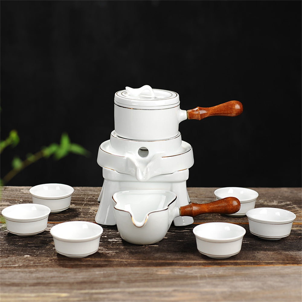 Lucky Graphite Semi Automatic Tea Set