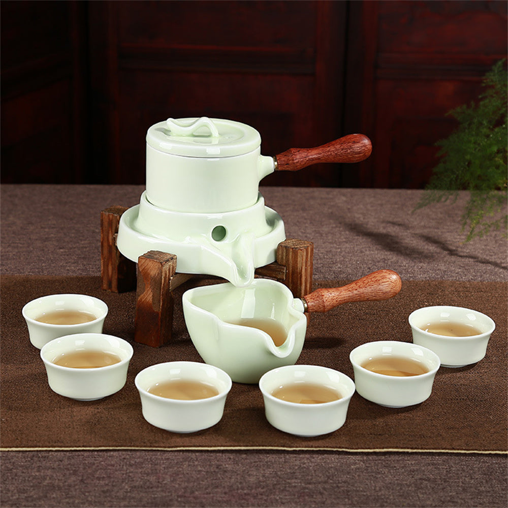Lucky Graphite Semi Automatic Tea Set