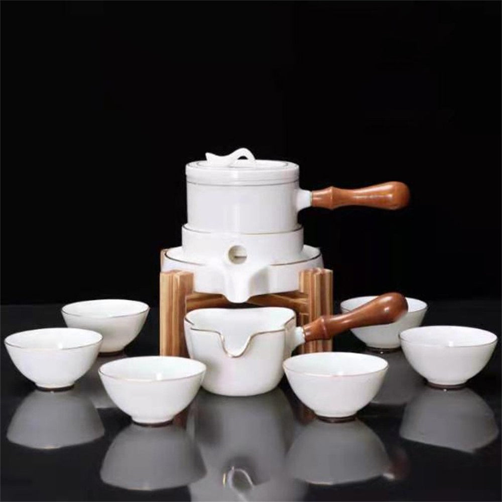 Lucky Graphite Semi Automatic Tea Set