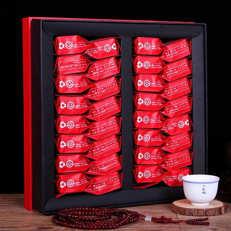 Wuyi Mountain Rock Tea Big Red Pouch Gift Box Set 250g