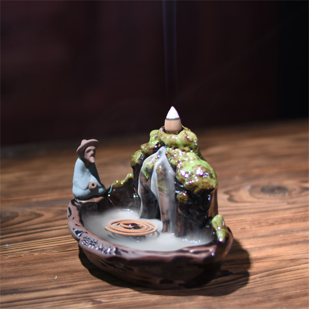 Guilin Landscape Backflow Incense Burner