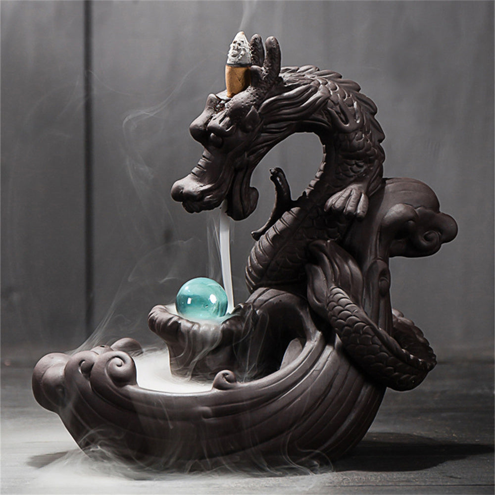 Dragon Opera Pearl Incense Burner