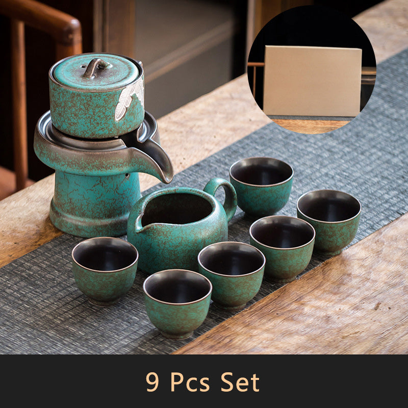 Banana Leaf Automatic Tea Set