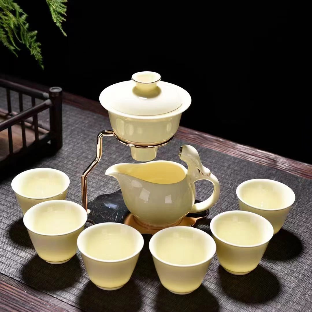 Auspicious Magnetic Automatic Tea Set