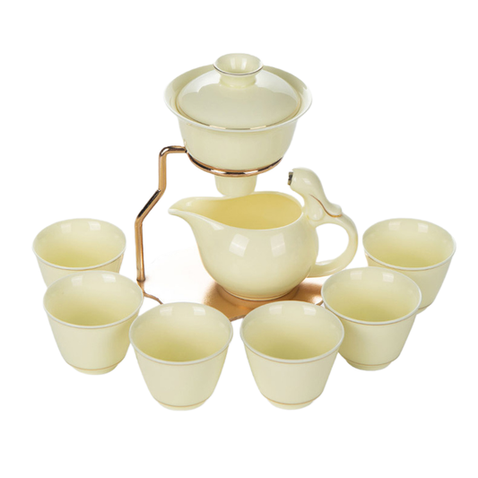 Auspicious Magnetic Automatic Tea Set