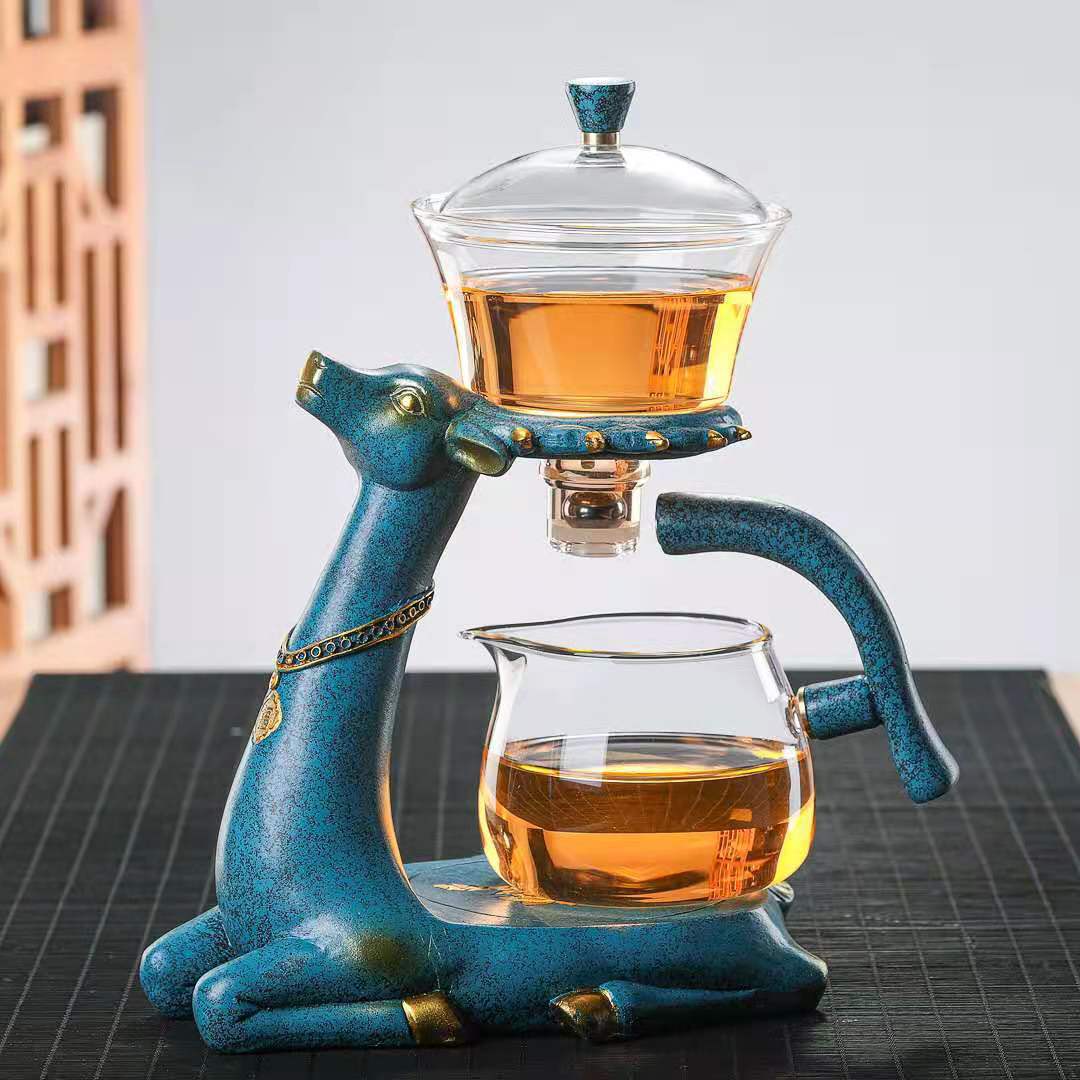 Lucky Elk Automatic Tea Set