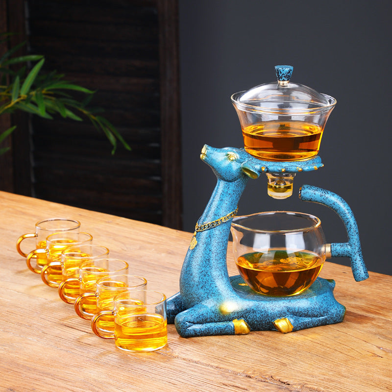 Lucky Elk Automatic Tea Set