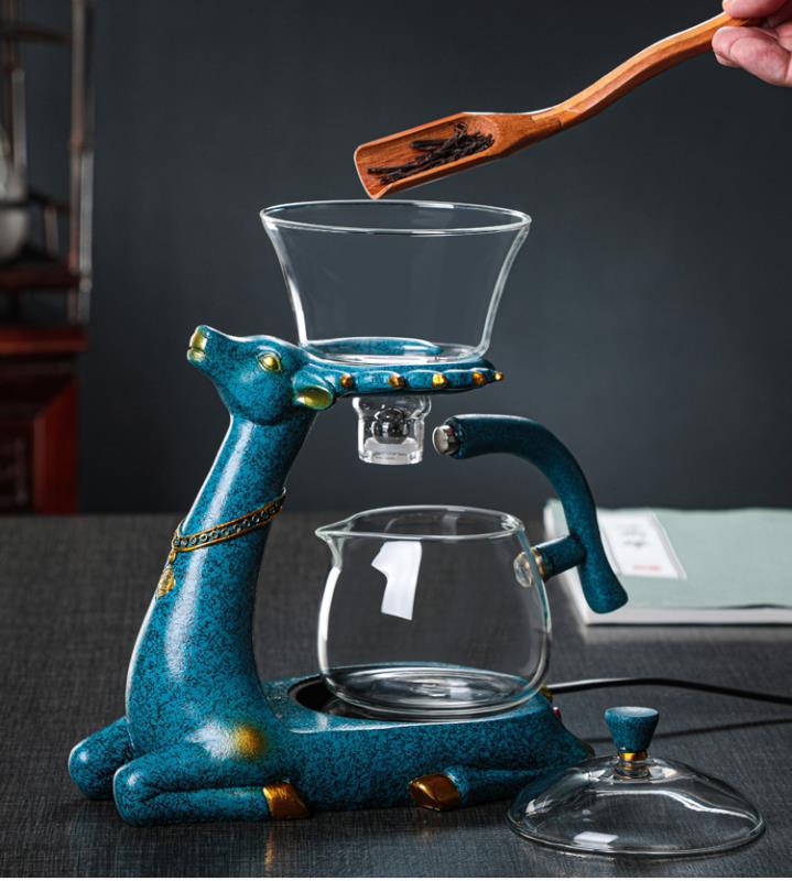 Lucky Elk Automatic Tea Set