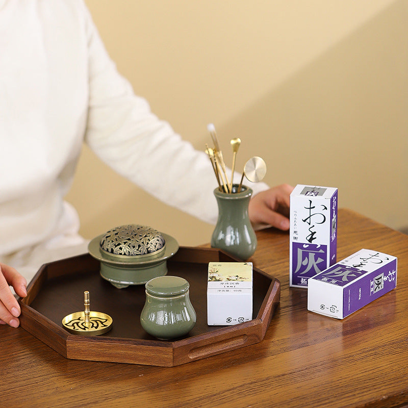 Yue Kiln Celadon Butterfly Fragrant Seal Set