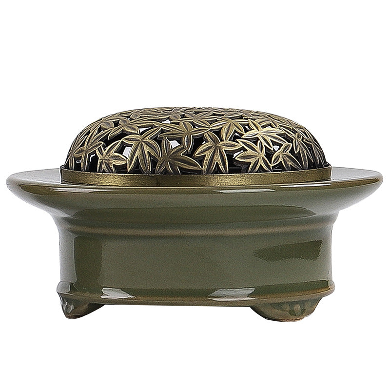 Yue Kiln Celadon Butterfly Fragrant Seal Set