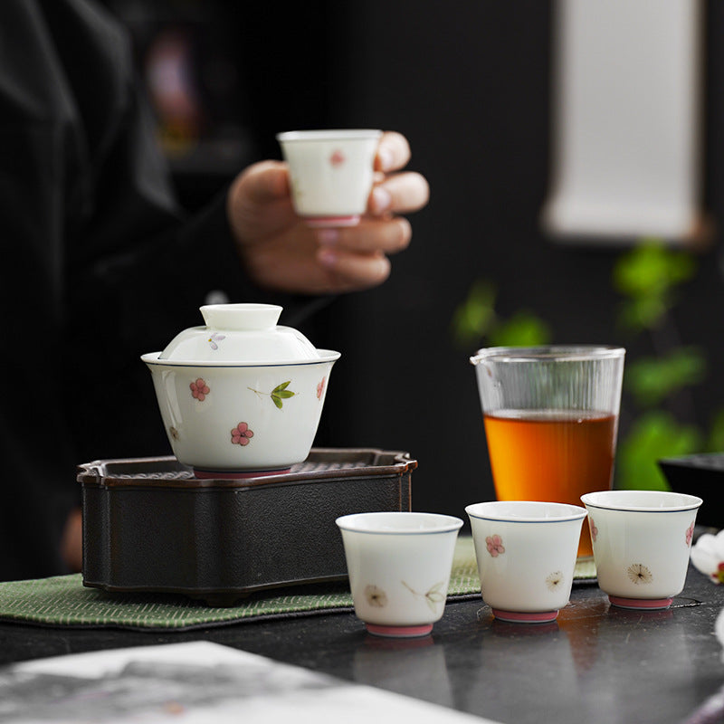 Spring Blossom Travel Tea Set