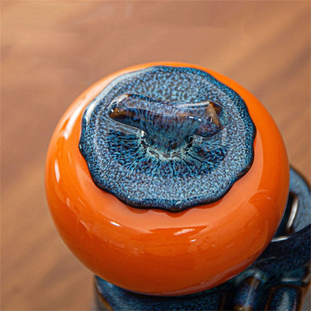 Kiln Transformation Persimmon Automatic Tea Set
