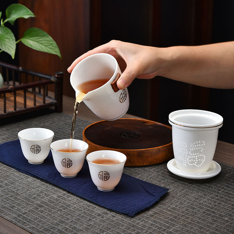 Fortune Comes Travel Tea Set