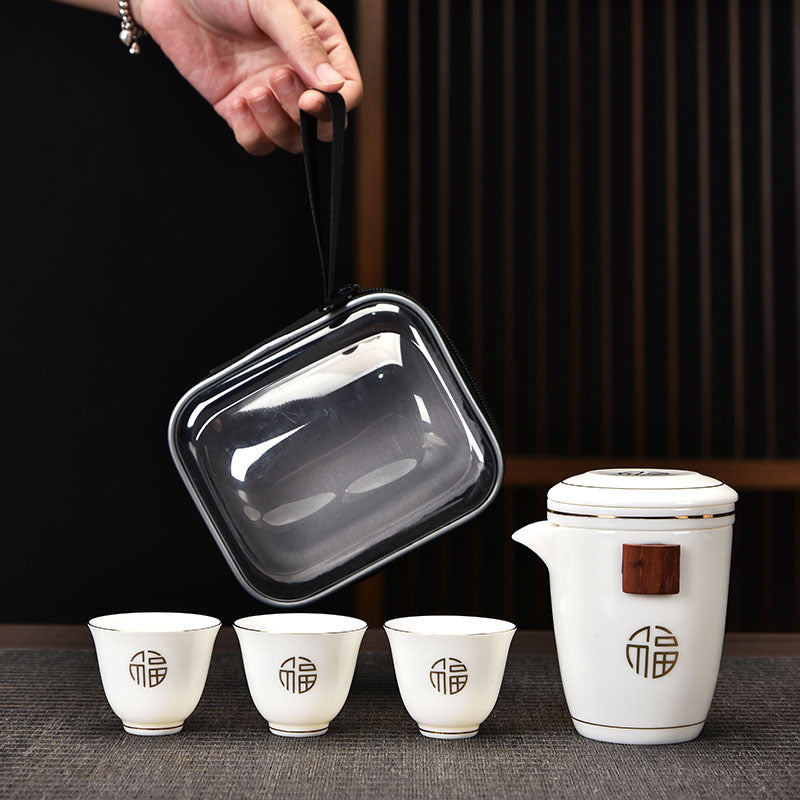 Fortune Comes Travel Tea Set