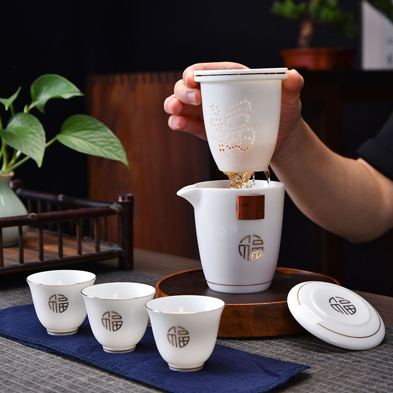 Fortune Comes Travel Tea Set