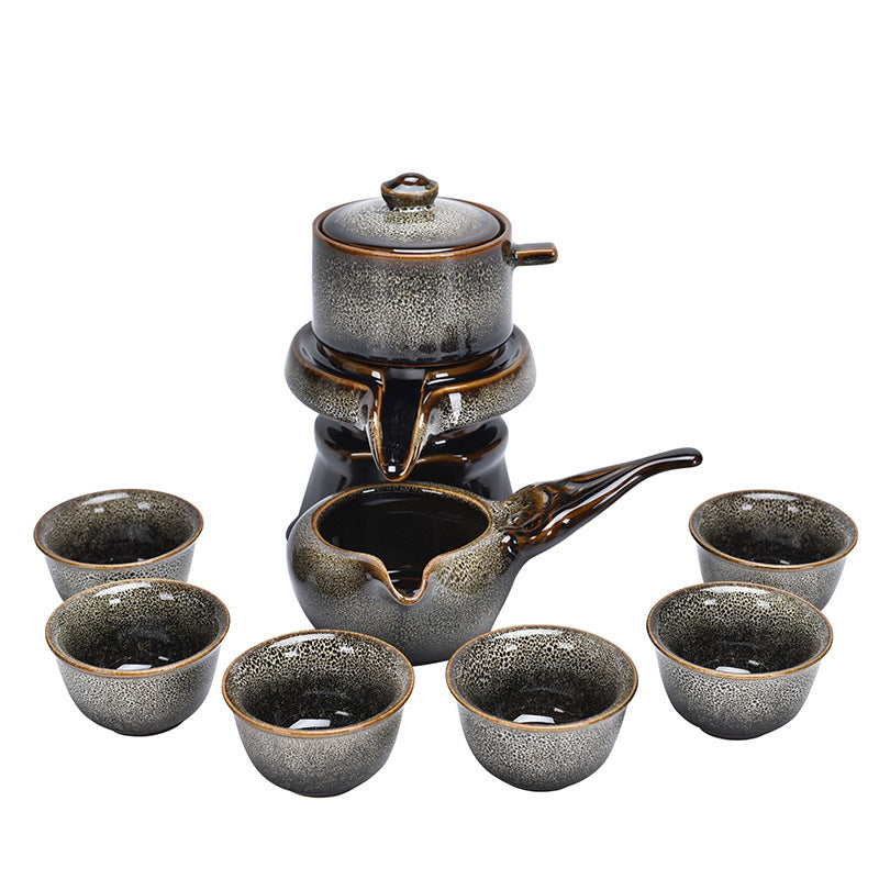 Rabbit Hair Kiln Variety Automatic Tea Set