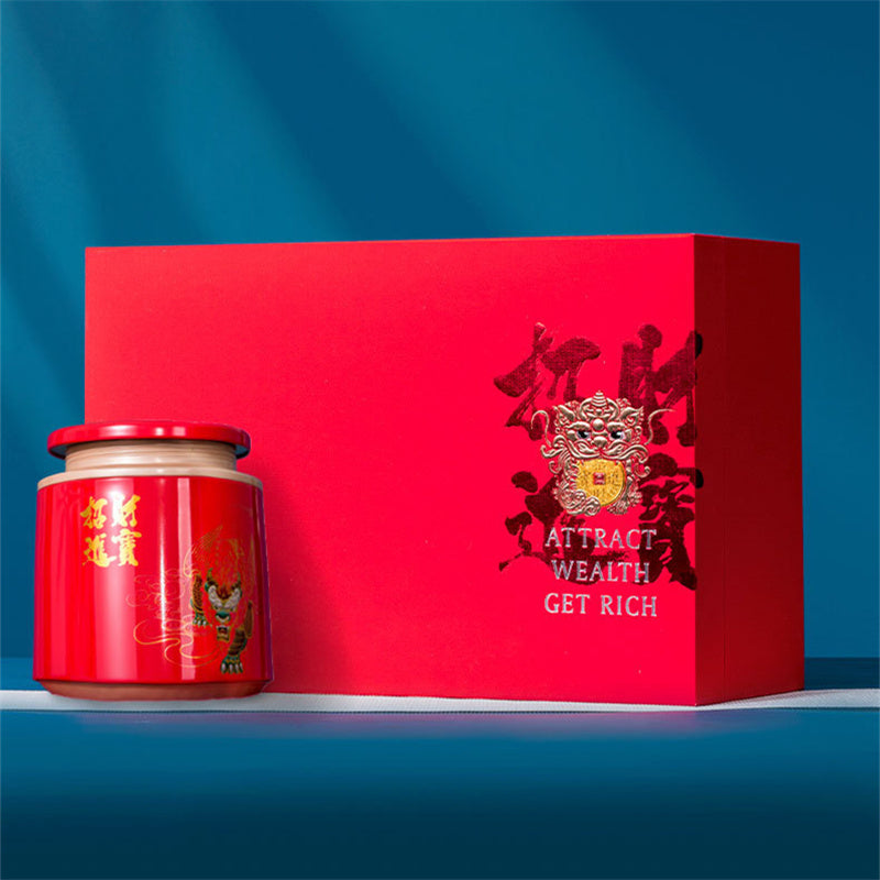 Honey Scented Lapsang Souchong Lucky and Treasure Set 250g