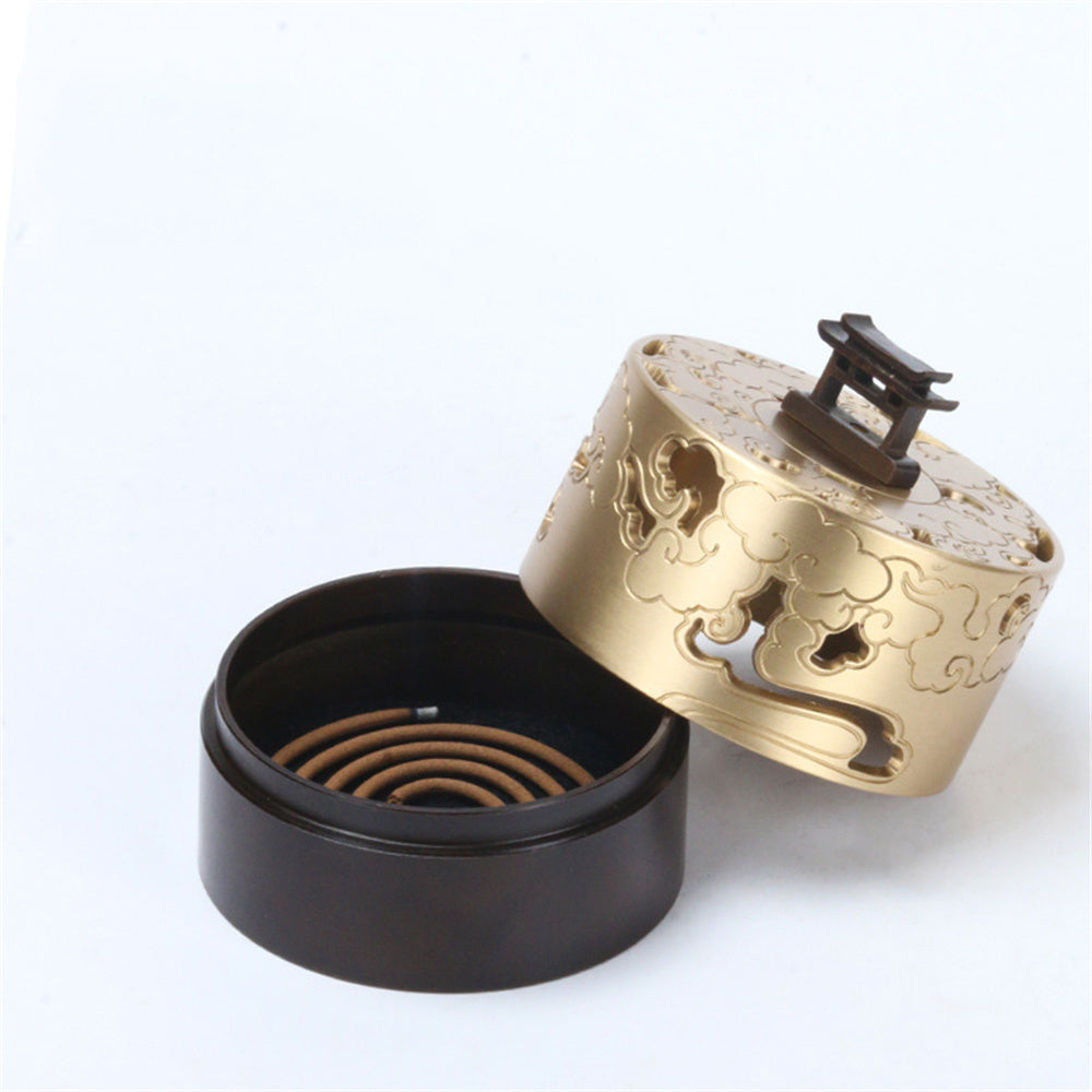 Clouds Float Up Kirin Incense Burner