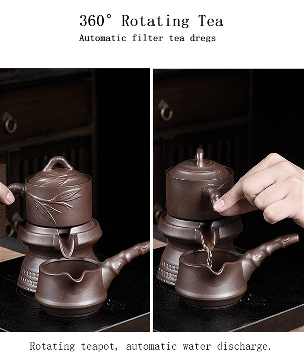 Bamboo Automatic Tea Set Gift Box Set