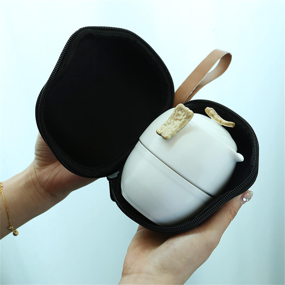 Modern Simple Duck Mouth Pot Travel Tea Set