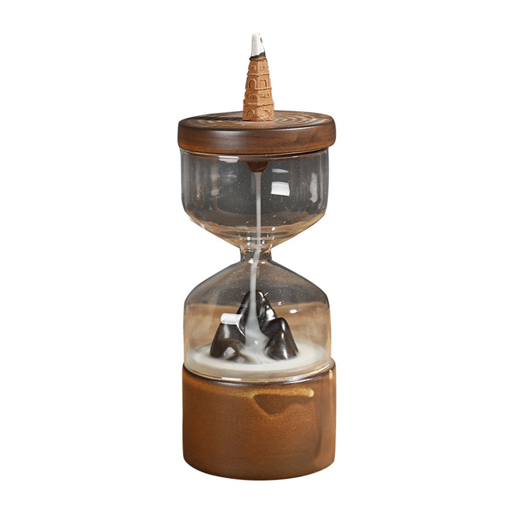 Ceramic Hourglass Censer Set
