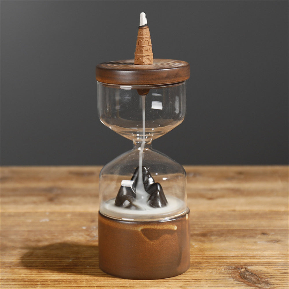 Ceramic Hourglass Censer Set