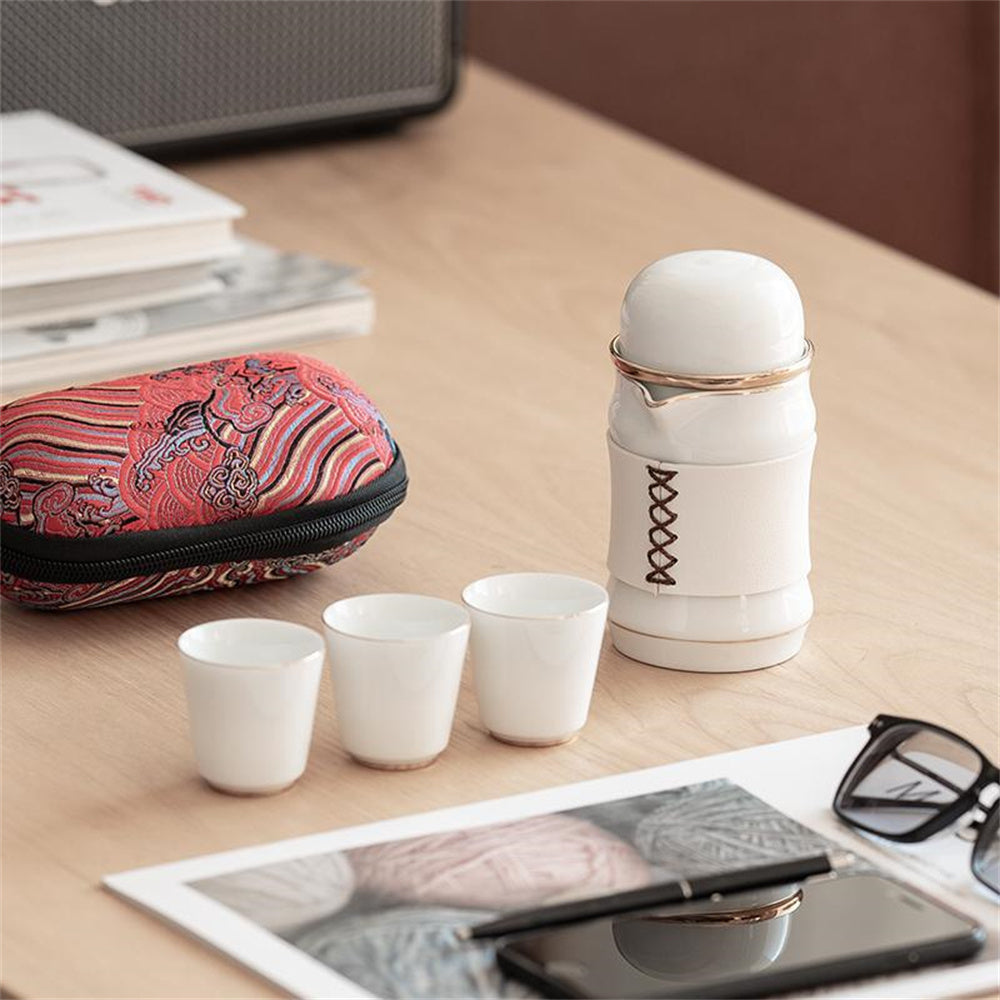 Eagle Mouth Small Waist Travel Tea Set