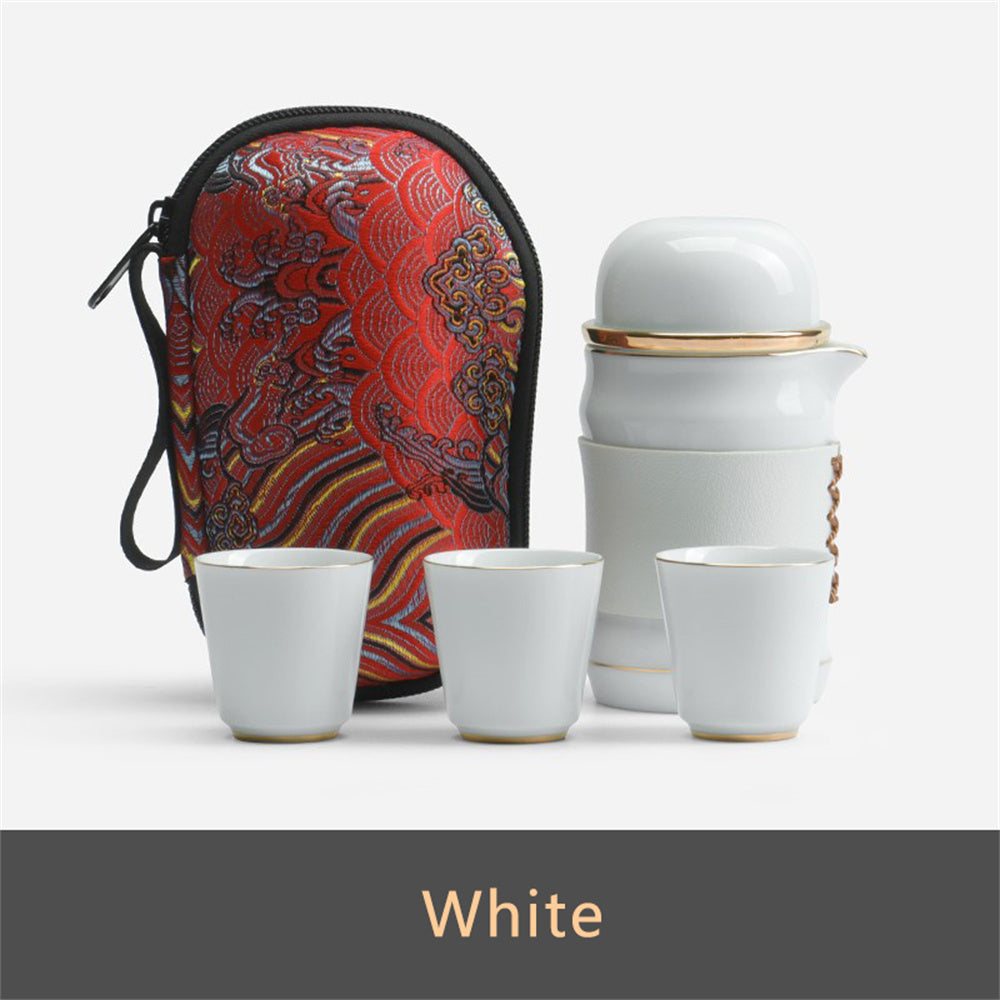 Eagle Mouth Small Waist Travel Tea Set