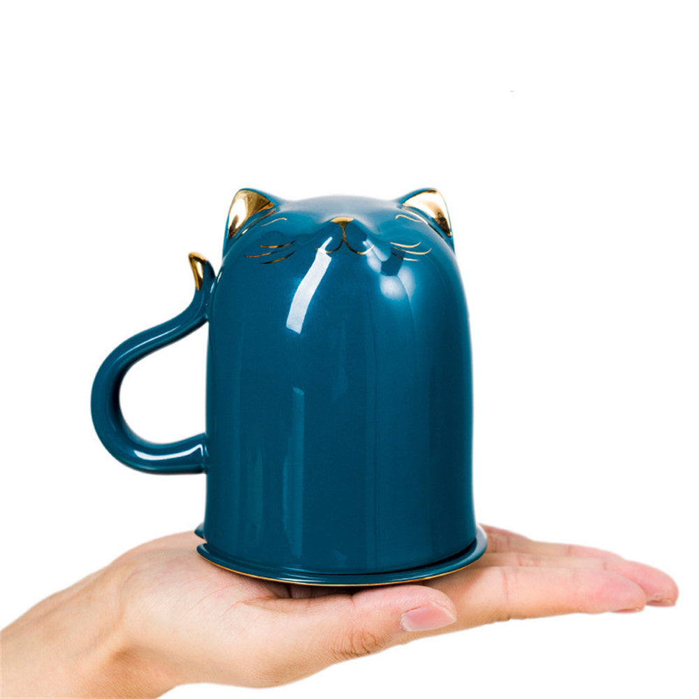 Lucky Cat Ceramic Mug