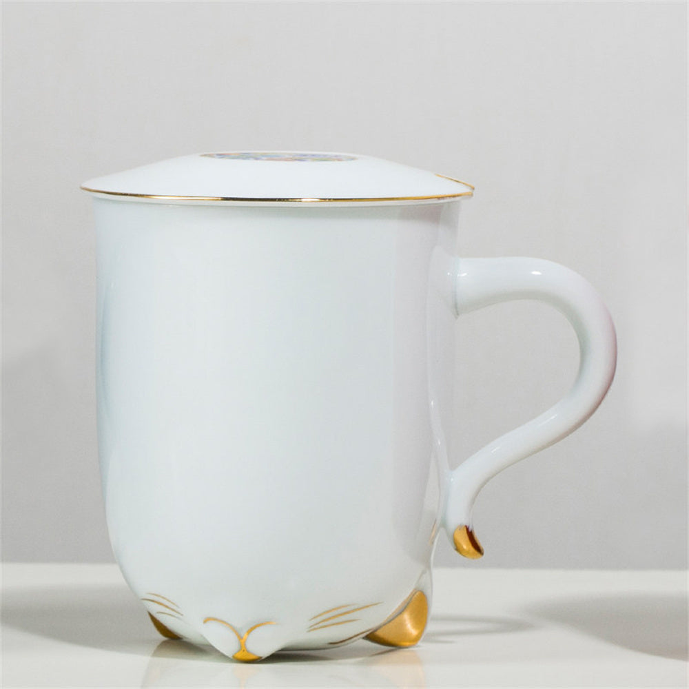 Lucky Cat Ceramic Mug