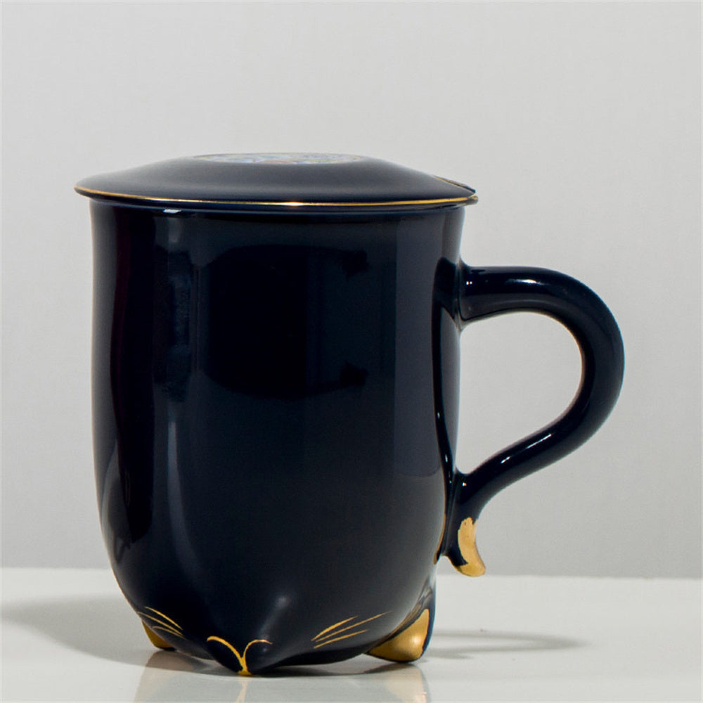 Lucky Cat Ceramic Mug