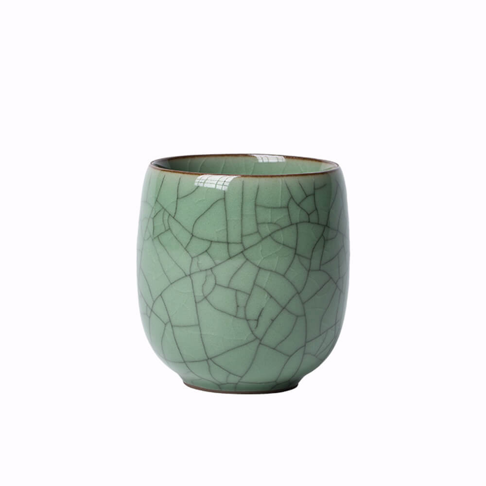 Sample Tea Cup of Longquan Celadon Elder Brother Kiln