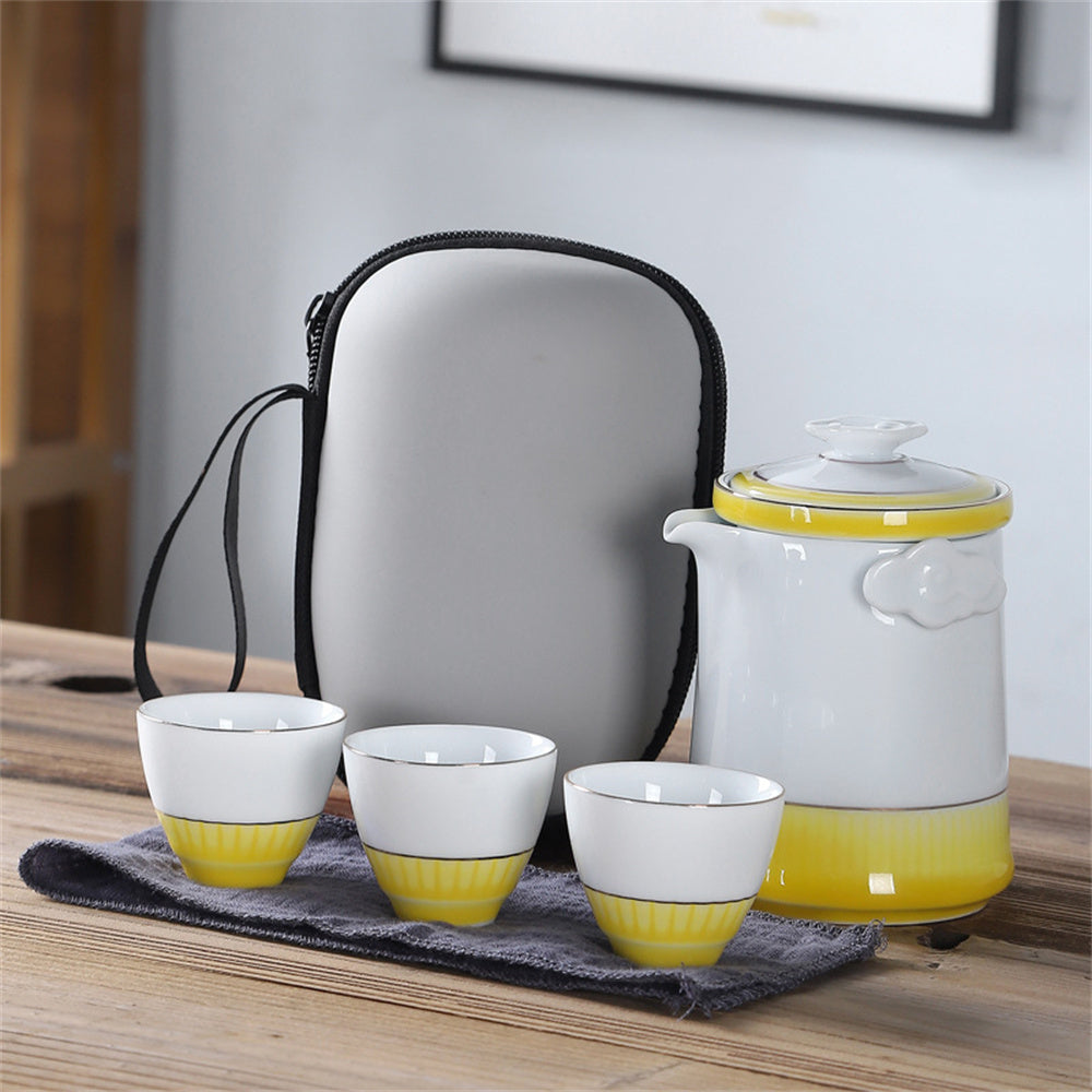 Colorful Travel Tea Set