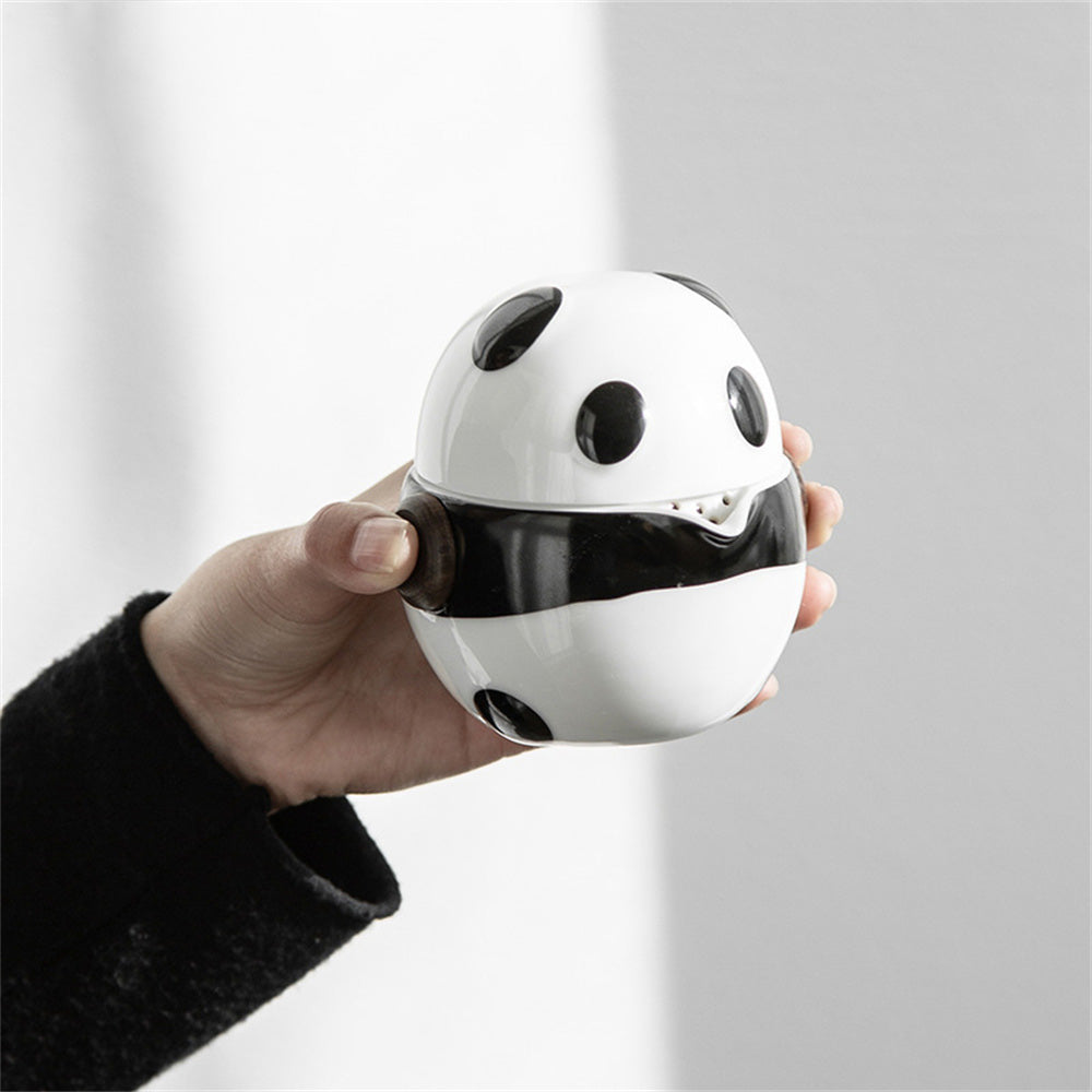 Adorable Panda Travel Tea Set