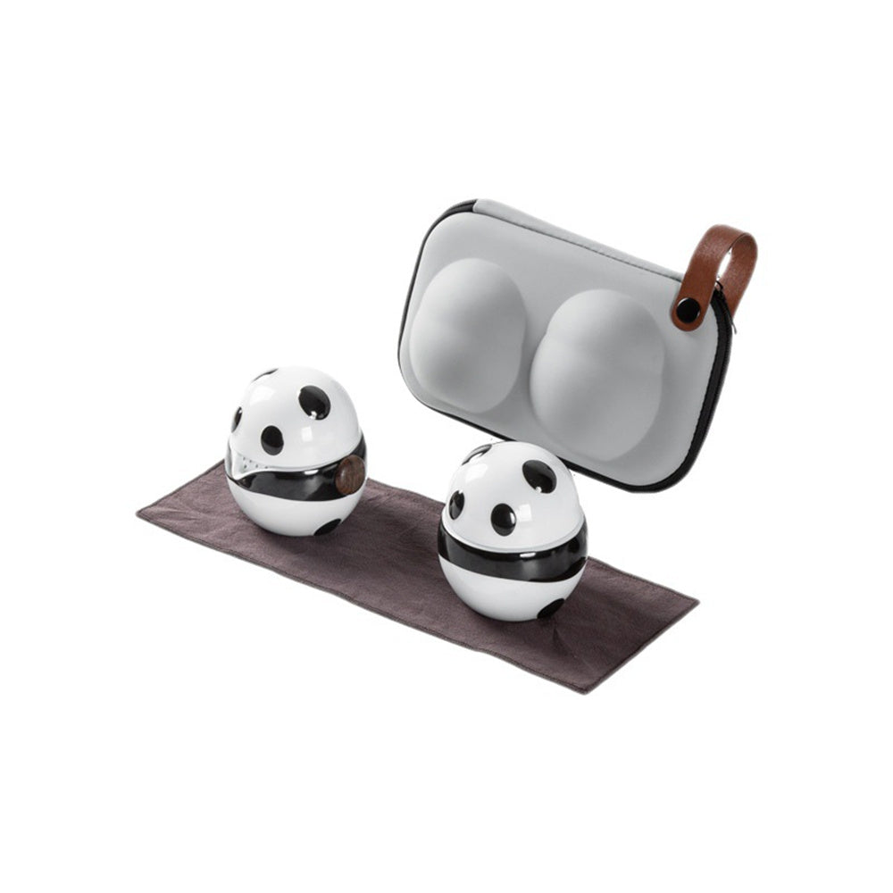 Adorable Panda Travel Tea Set