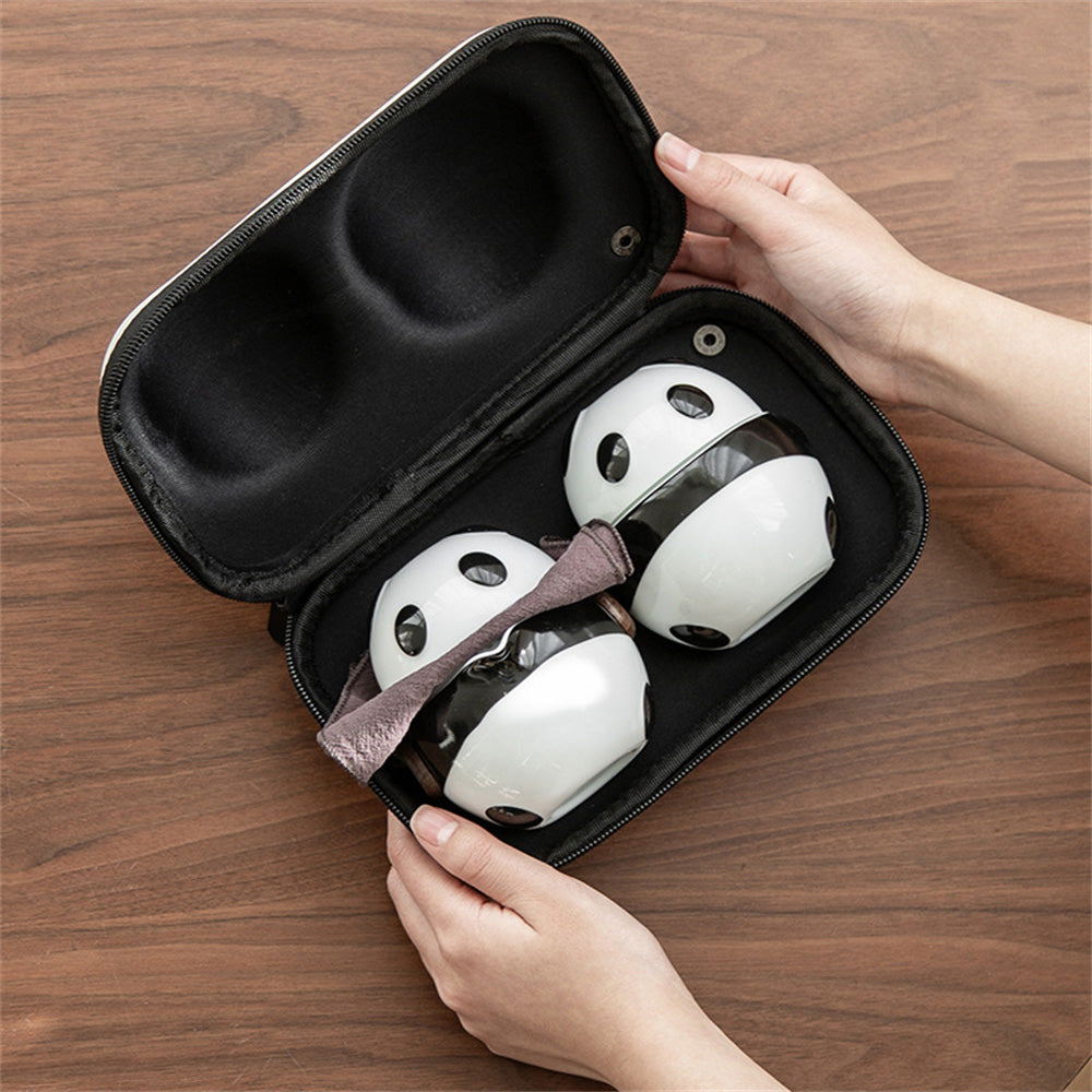 Adorable Panda Travel Tea Set