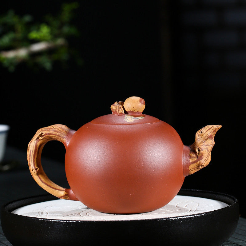 Two Color Shoutao Teapot