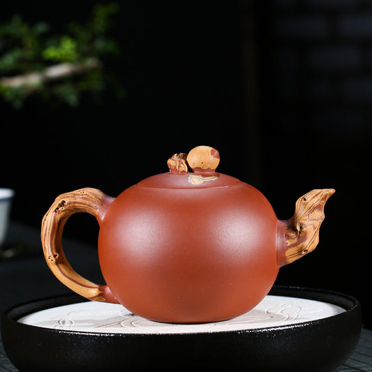 Two Color Shoutao Teapot