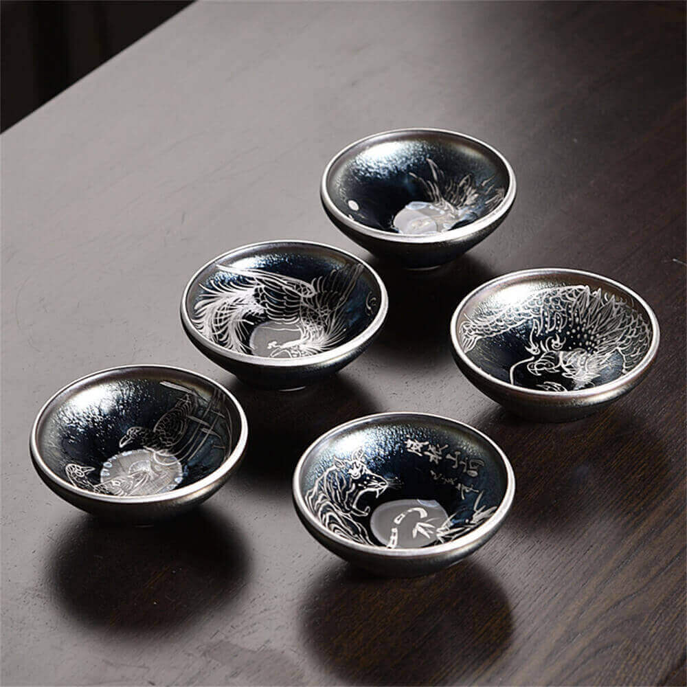 Sterling Silver Iron Teacup