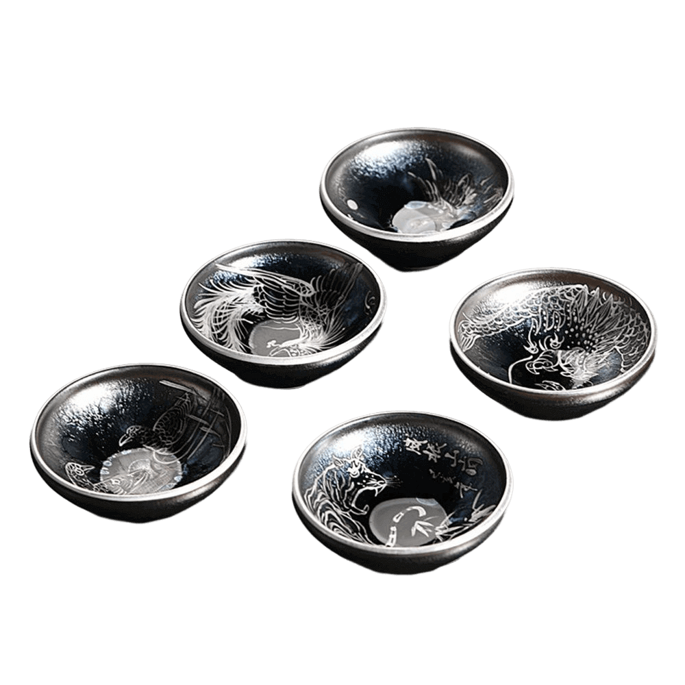 Sterling Silver Iron Teacup