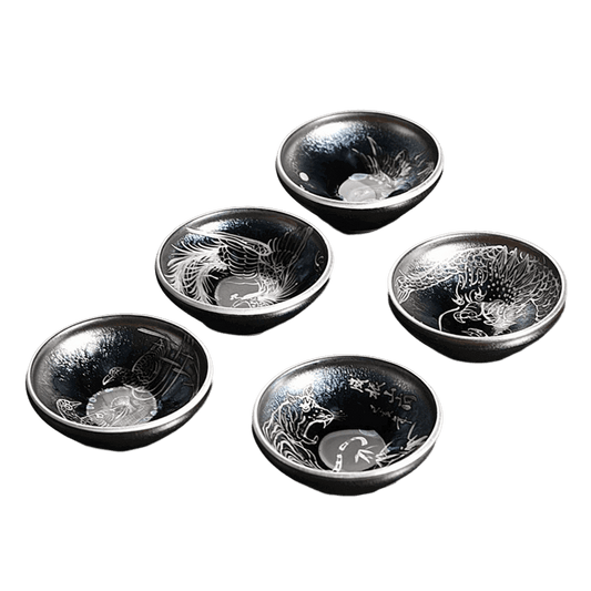 Sterling Silver Iron Teacup