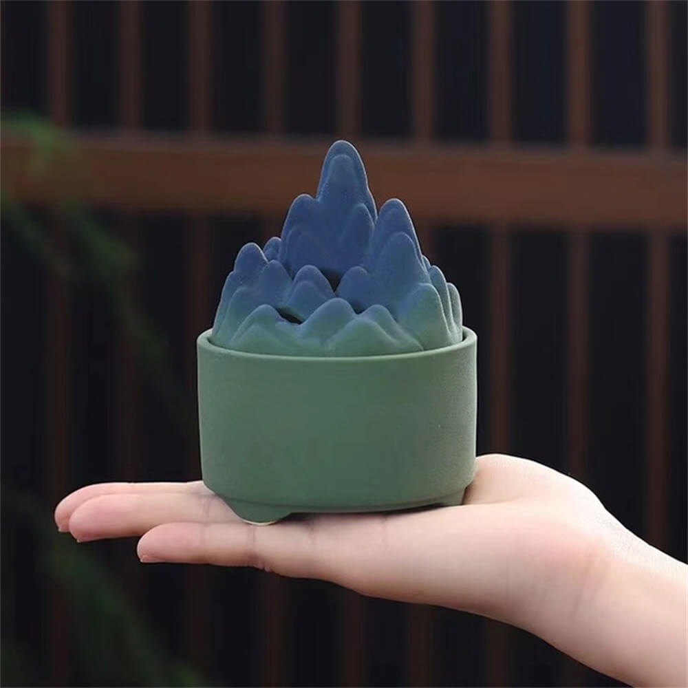 Mountain Wide Ancient Incense Burner