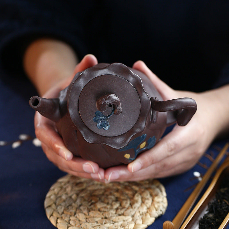Ginkgo Stump Teapot