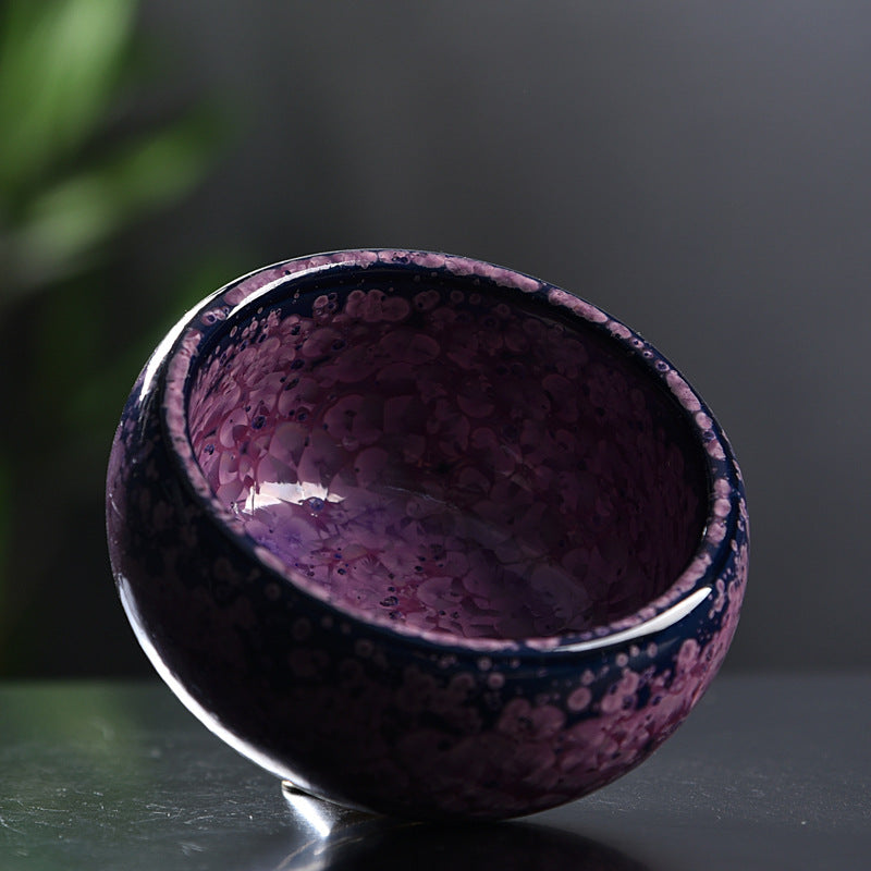 Tianmu Glaze Seven-Color Teacup
