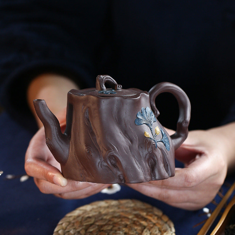 Ginkgo Stump Teapot