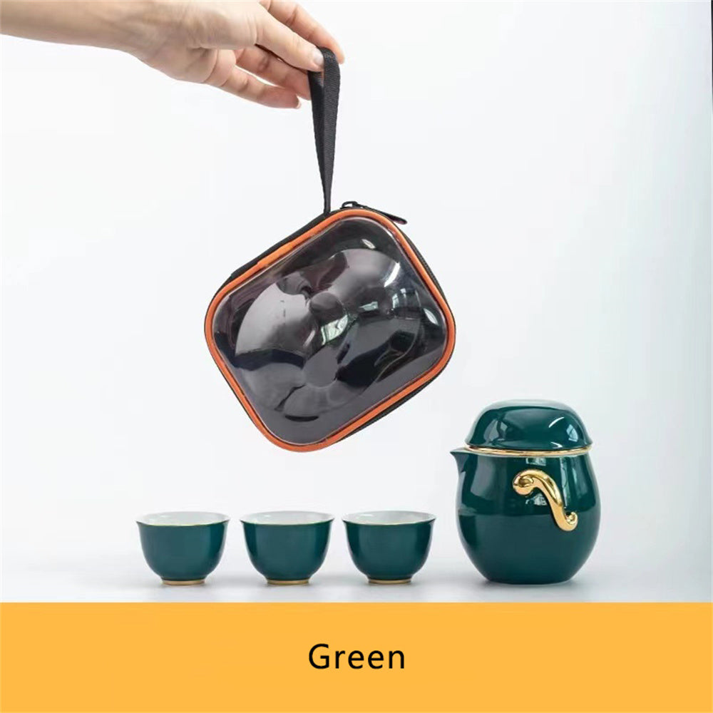 Cute Doll Travel Tea Set