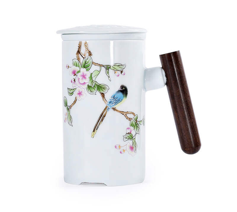 Chinese style mug with filter